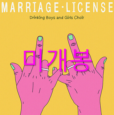 [미개봉] 드링킹소년소녀합창단 - Marriage License (CD)