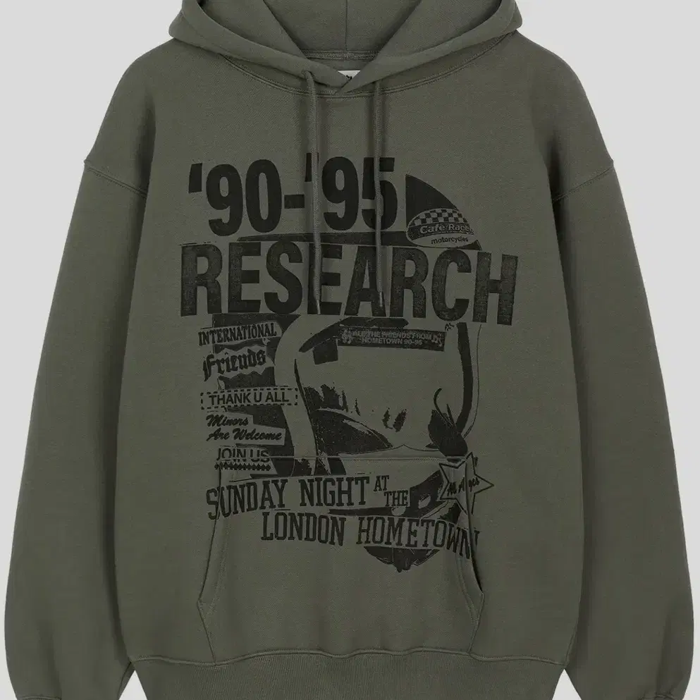 비바스튜디오 research hoodie 기모