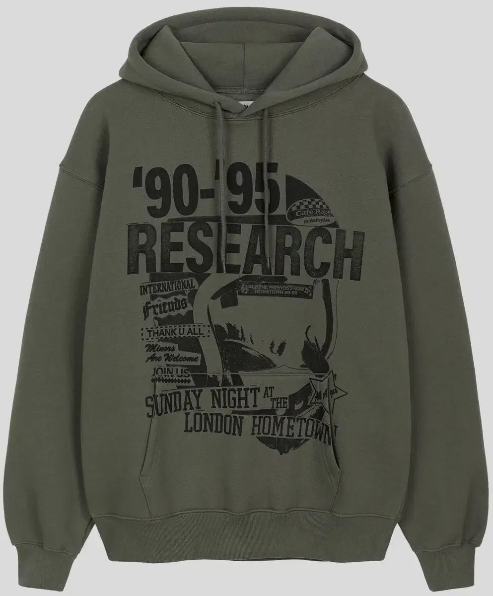 비바스튜디오 research hoodie 기모