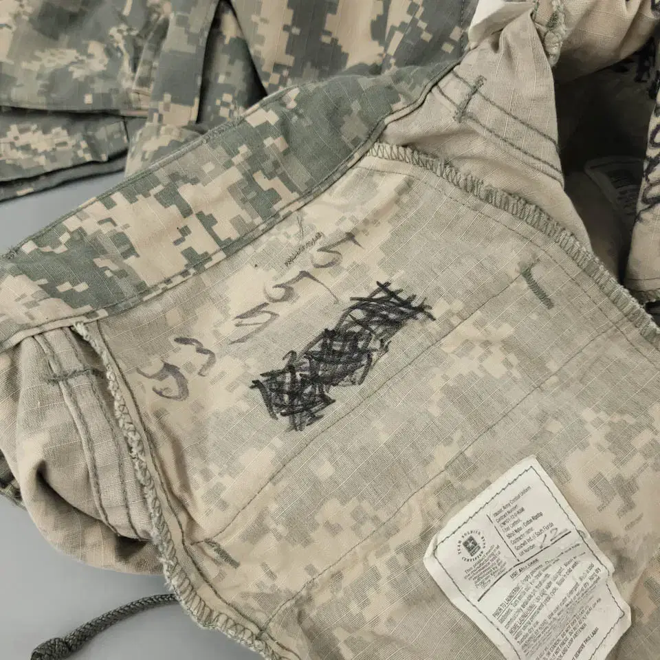 US ARMY 미군 ACU 베이지 피그먼트 카키 그린 디지털카모 밀리터리