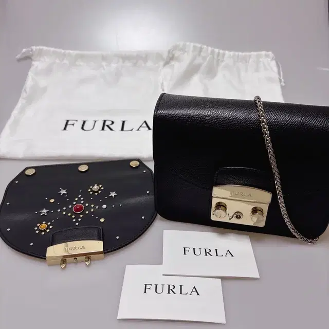 (FURLA) 훌라 메트로폴리스 체인 크로스백