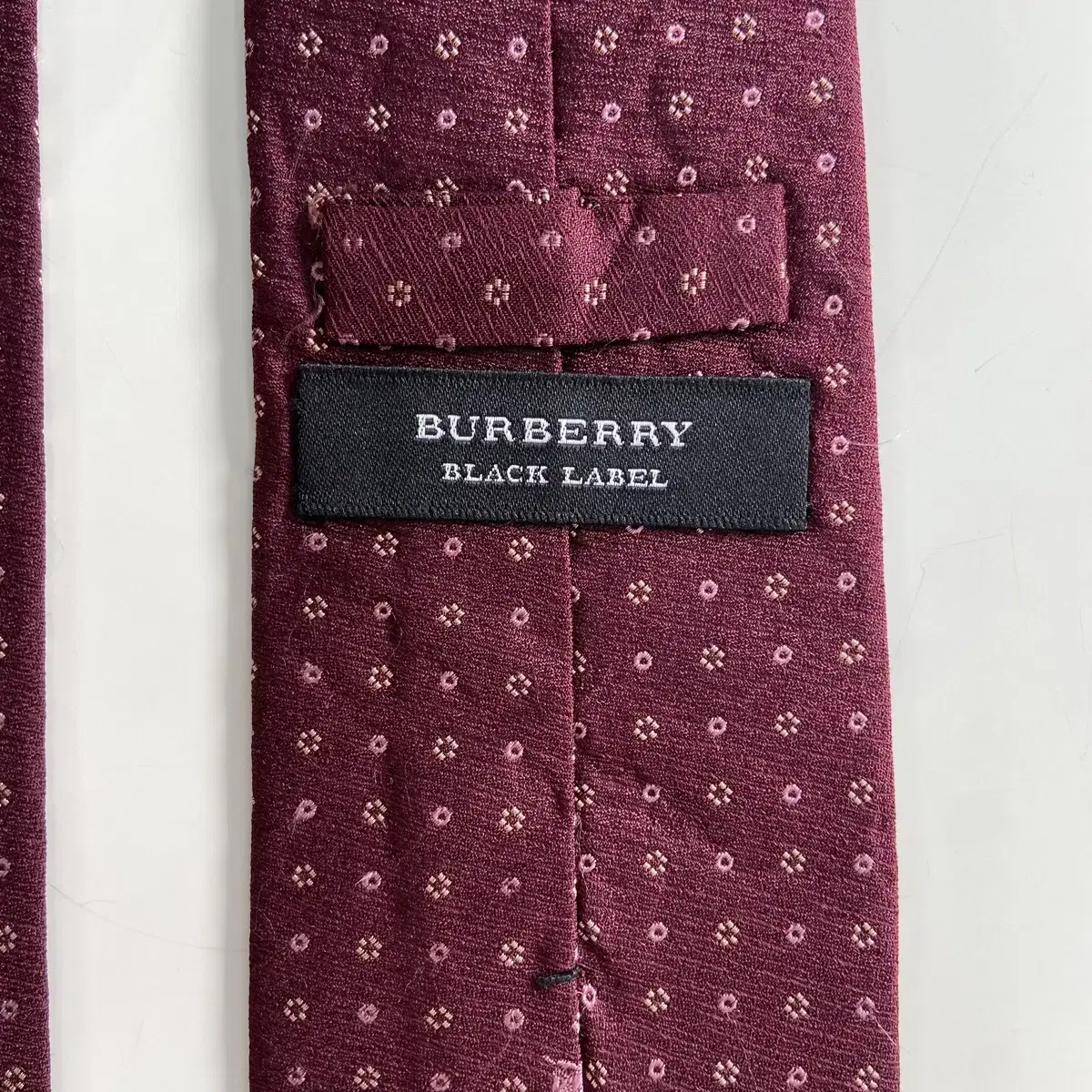 버버리 블랙라벨 심플로고 정품 넥타이 (Burberry)