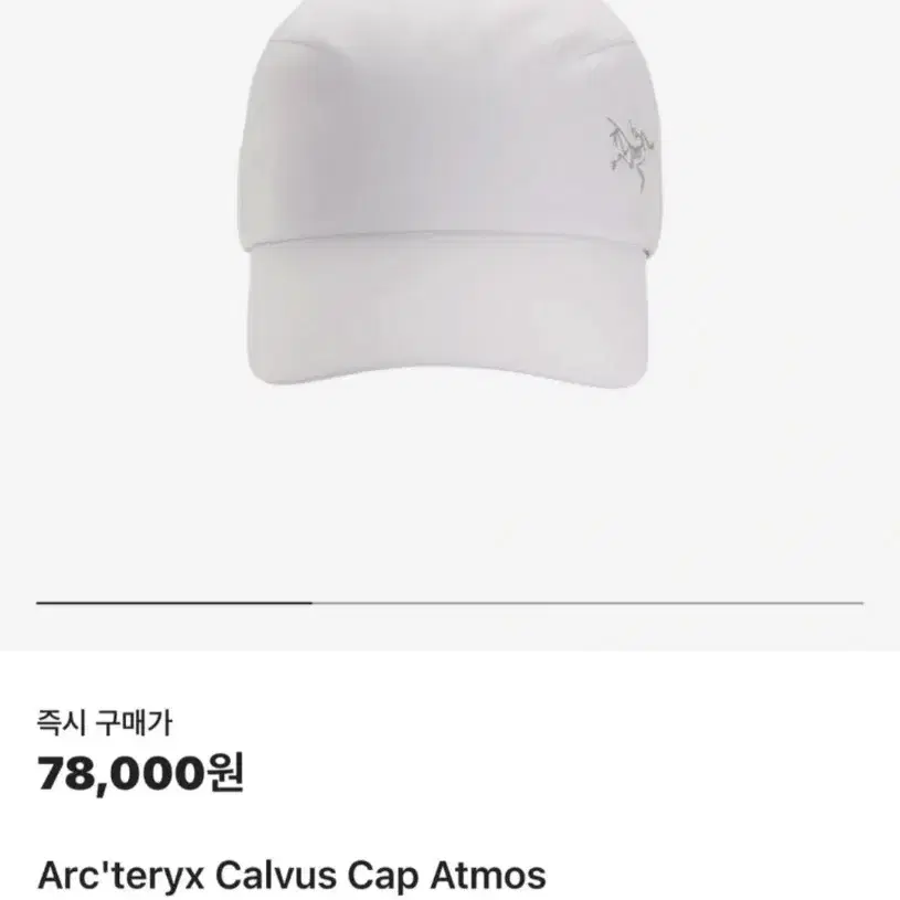 아크테릭스 칼버스 캡 Atmos L~XL