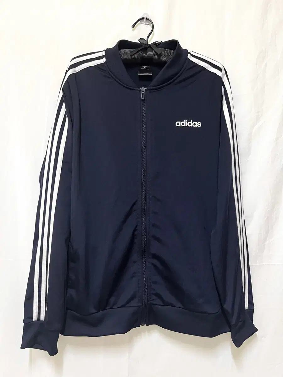 Adidas Long-sleeved jersey Zip-up Navy Overfit Boxy Gal Pinter Sporty Blockcore