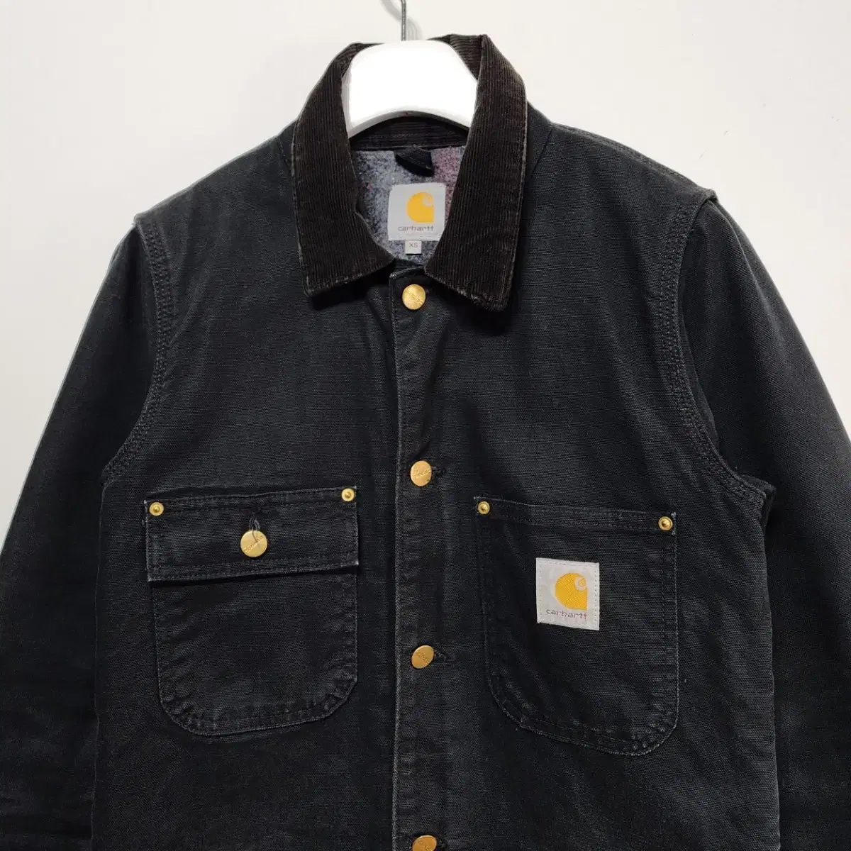 칼하트 CARHARTT 초어코트 자켓 블랙 XS