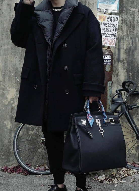 jun ji/20fw padded peacoat/46