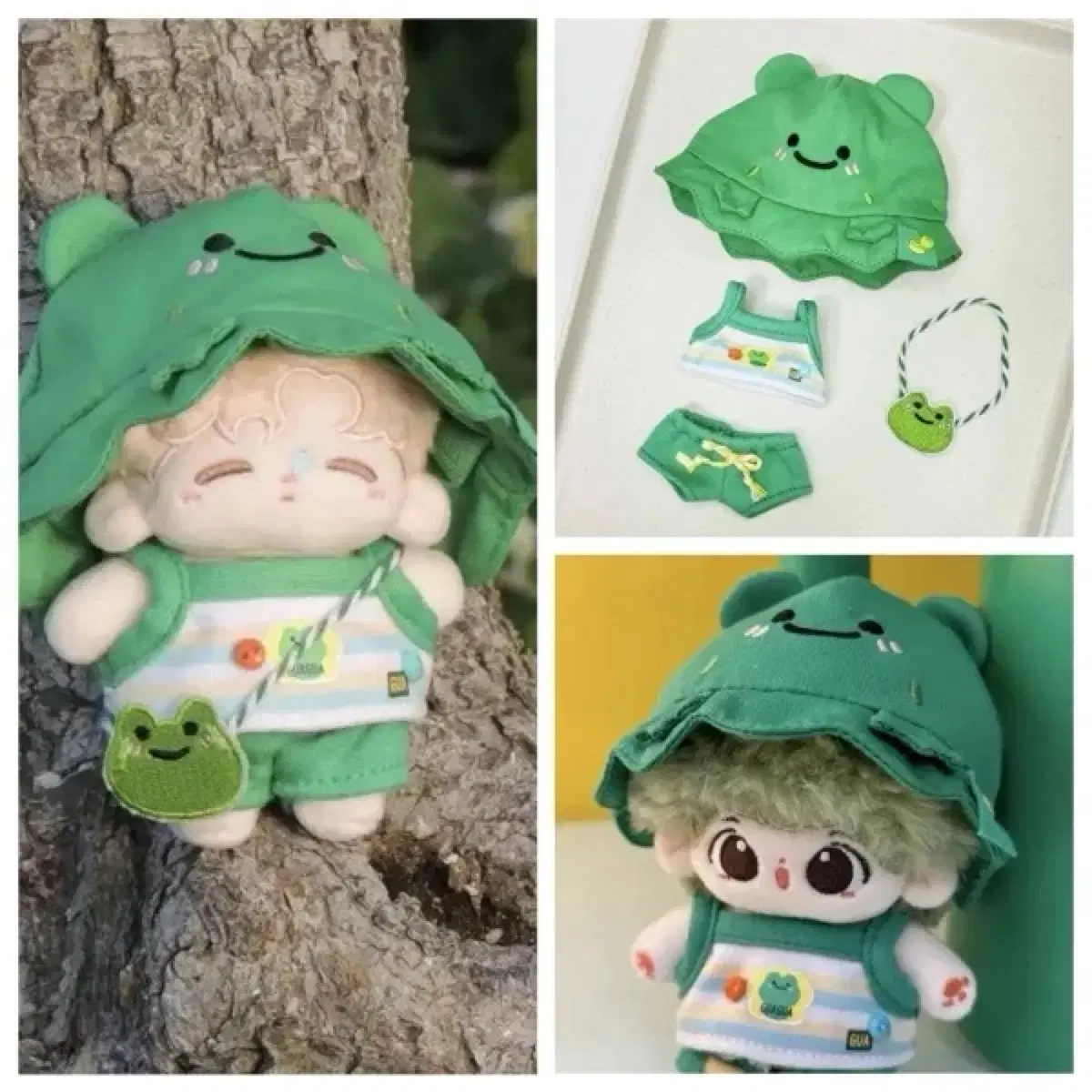 Somgging Clothes Somgging Doll Clothes 10cm Frog Clothes