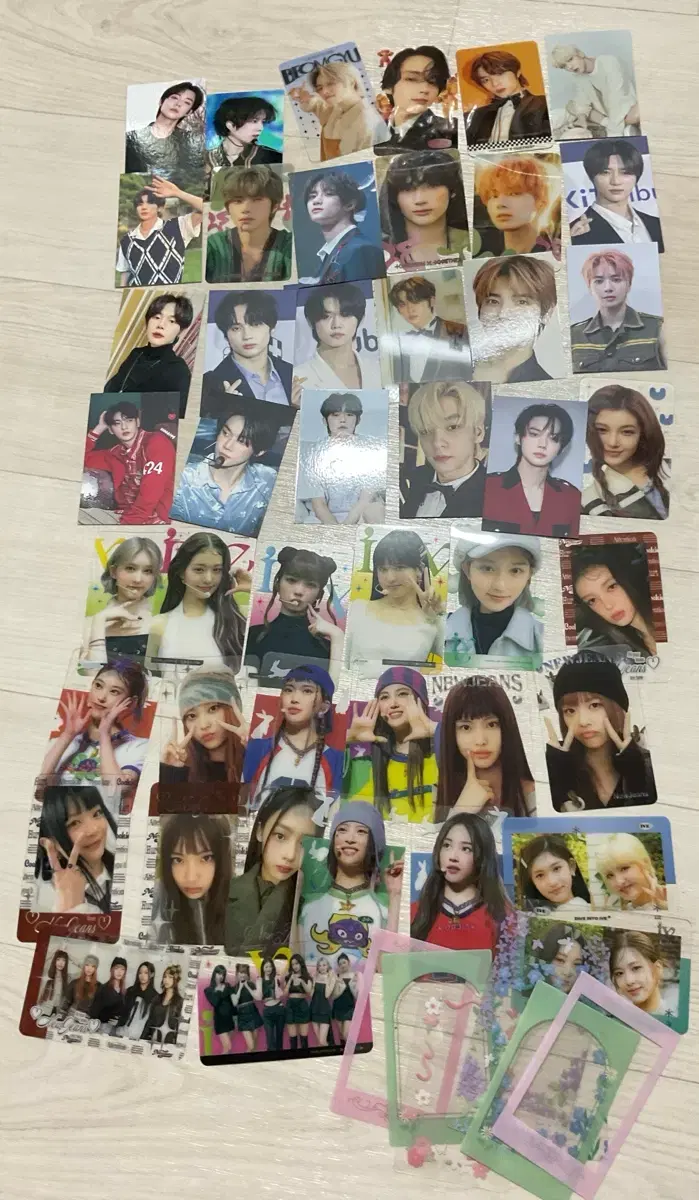 Idol Photo Card bulk disposal+frame