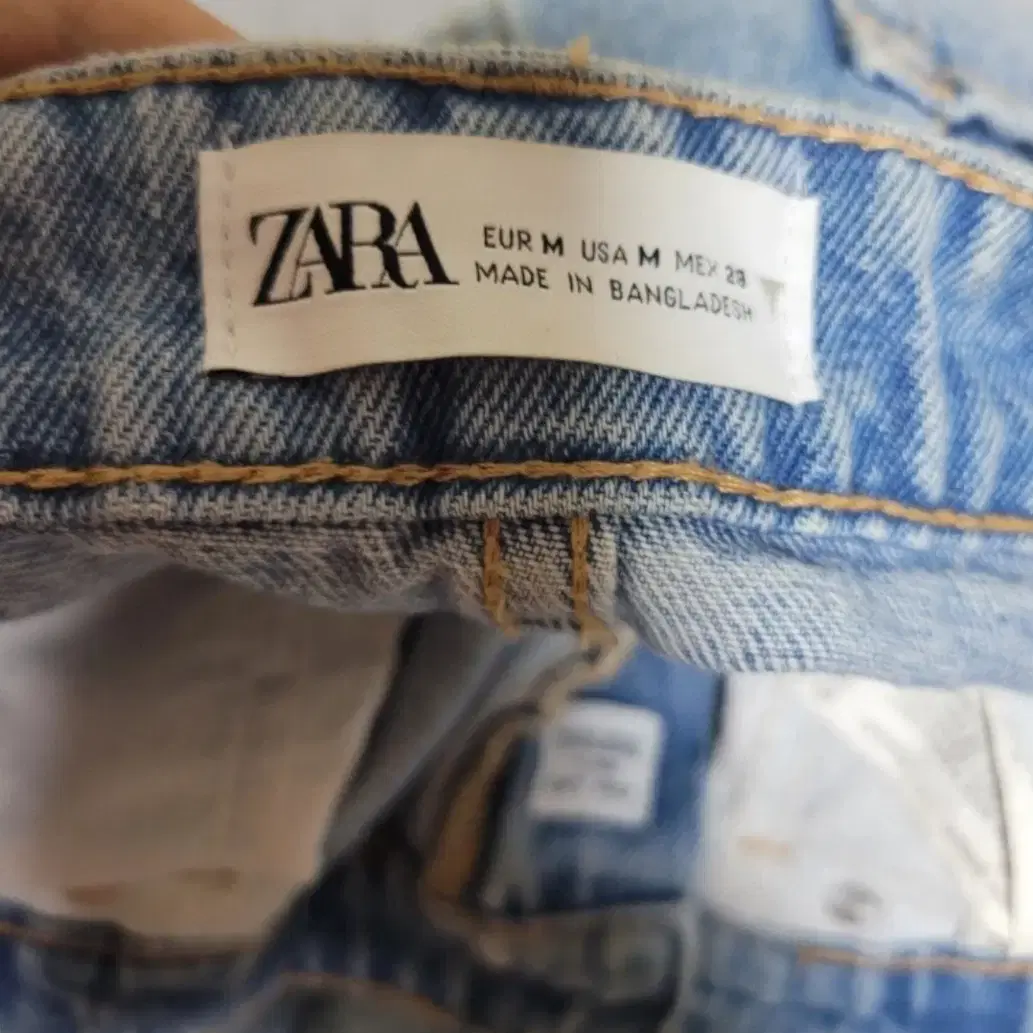 자라 zara 데님 미니스커트.청치마