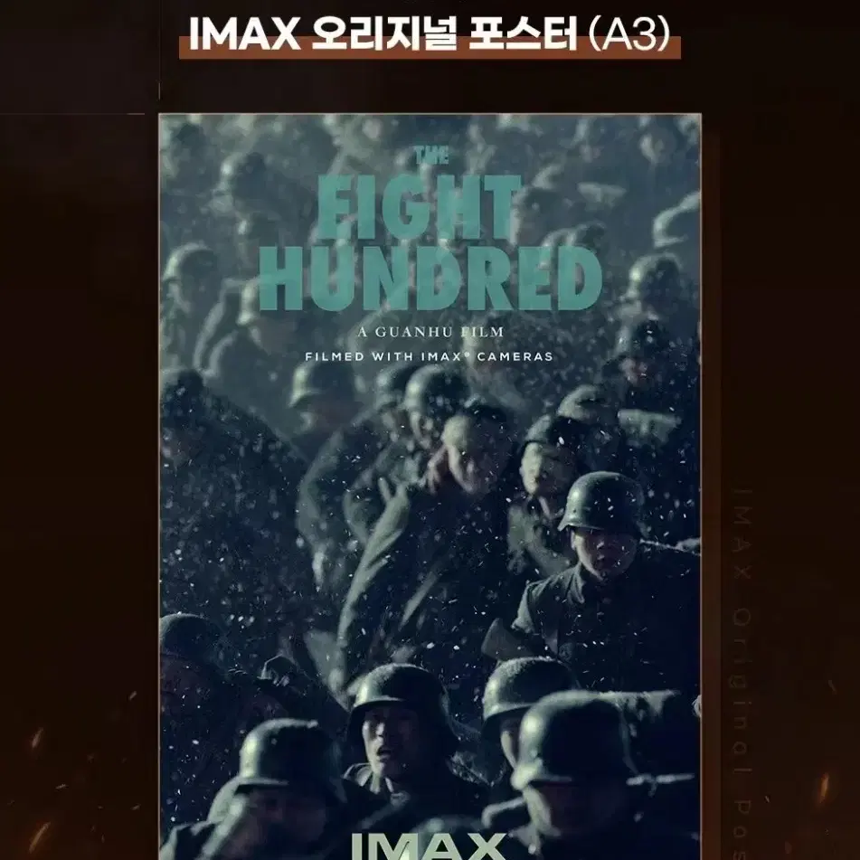 800 CGV 아이맥스 IMAX A3 포스터