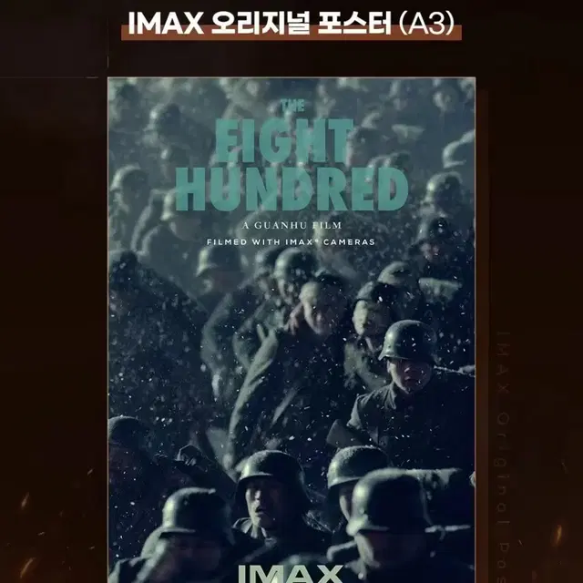 800 CGV 아이맥스 IMAX A3 포스터