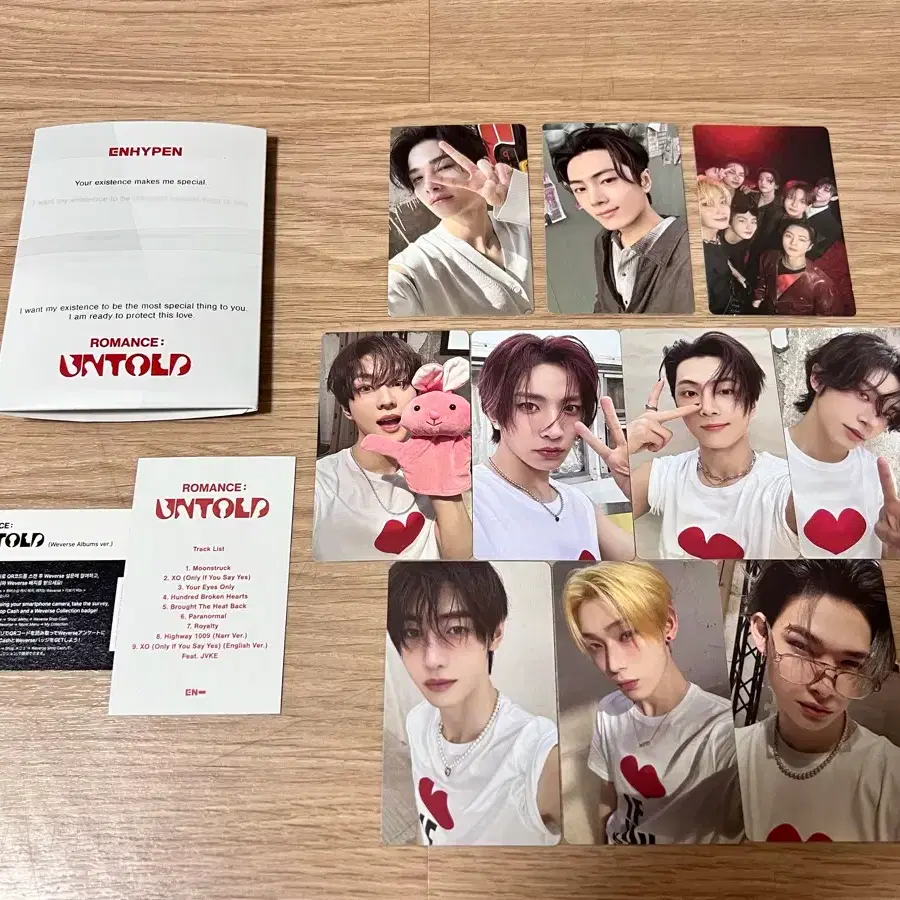 Enhypen Romance Untold weverse Weverse version album WTS #엔하이픈
