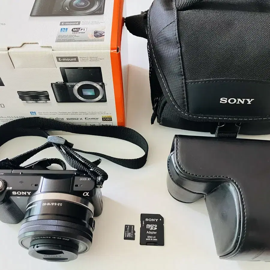 소니 SONY a5000 미러리스 카메라