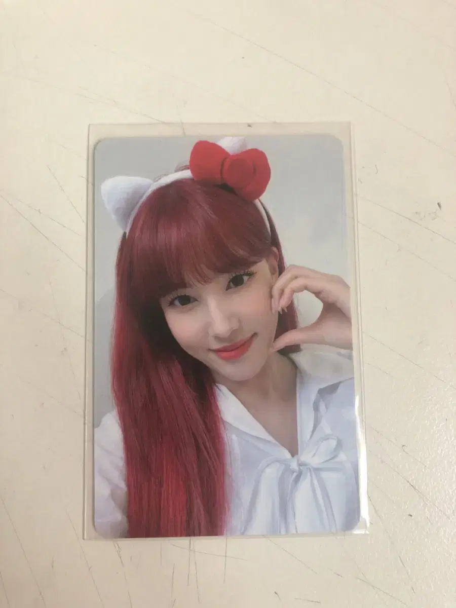 Stayc with muu3rd photocard