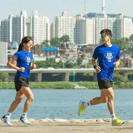 (시즌오프세일) 뉴발란스 여성 런온 언택트 여성용 티셔츠