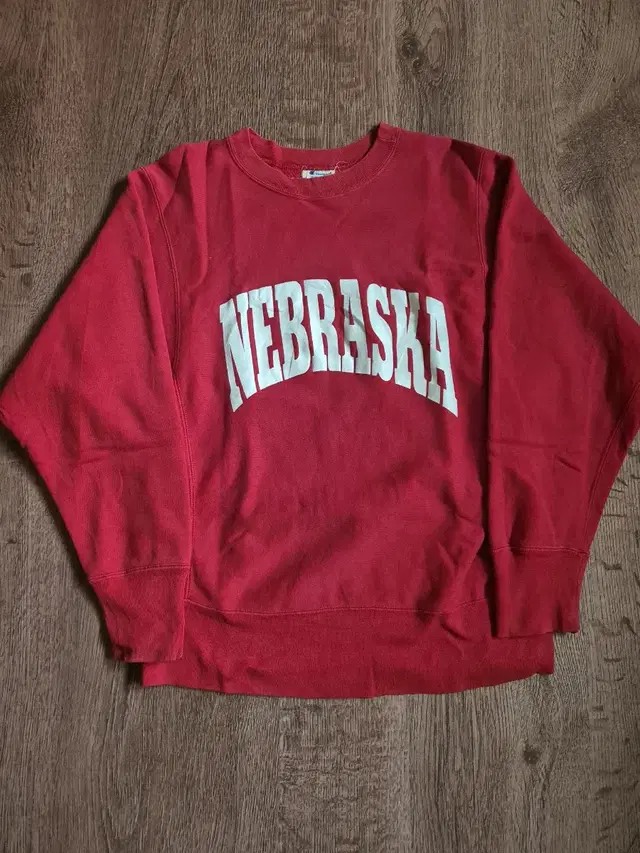 80s champion 챔피온 'NEBRASKA' 스웻 셔츠