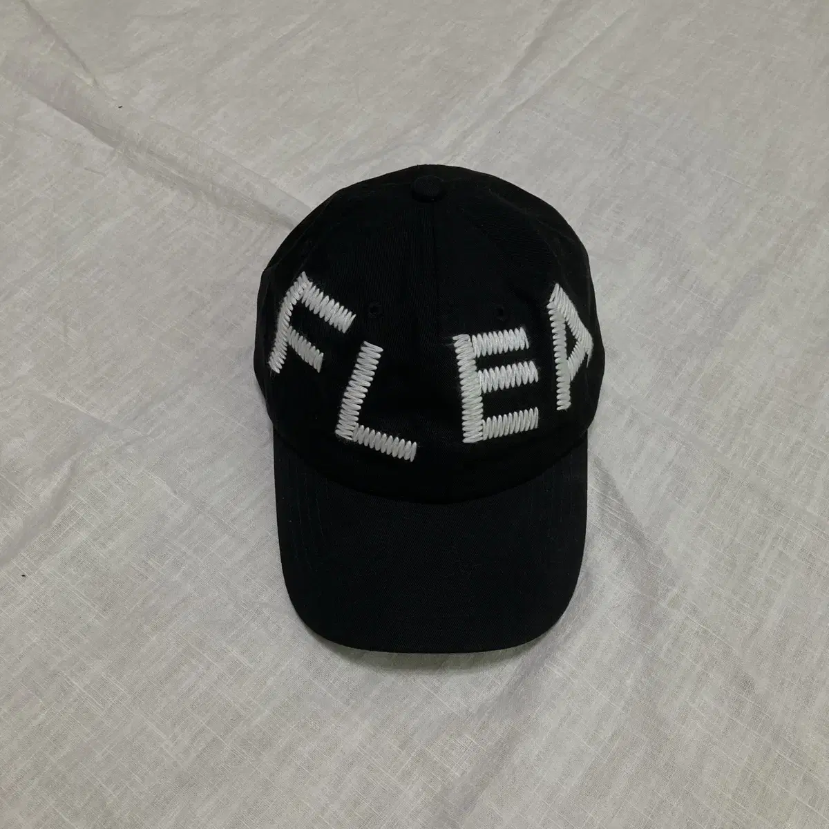 휴먼메이드 FLEA 볼캡 모자 블랙