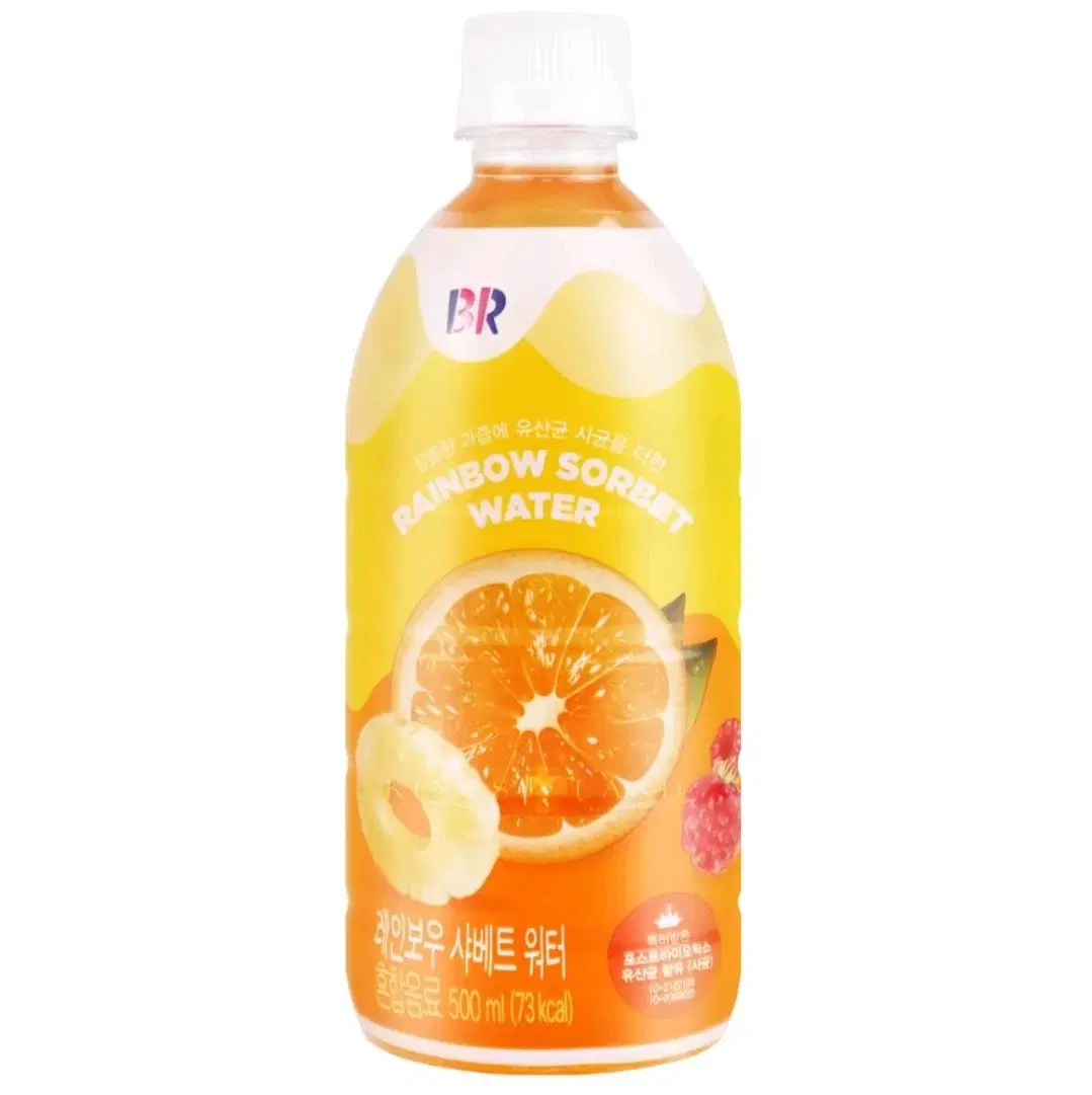 배스킨라빈스 레인보우 샤베트 과즙워터 500ml 24개