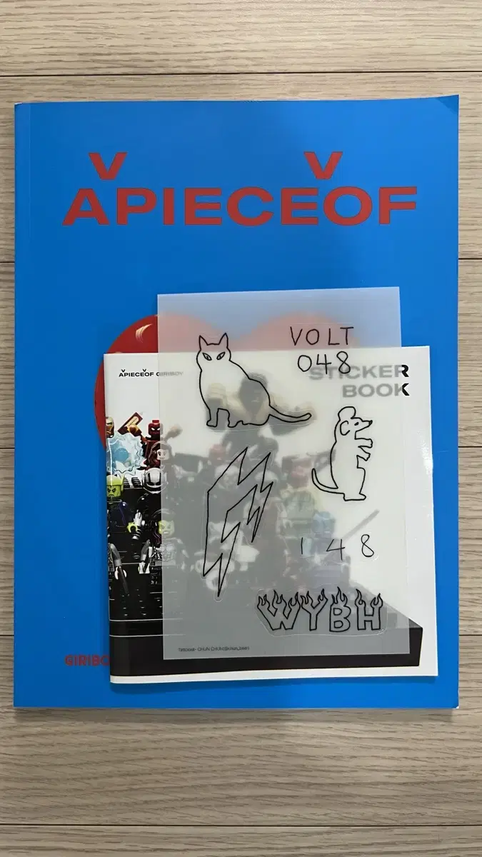 Aspects of Vol.05 Giriboy (sticker book, tattoo stickers included)