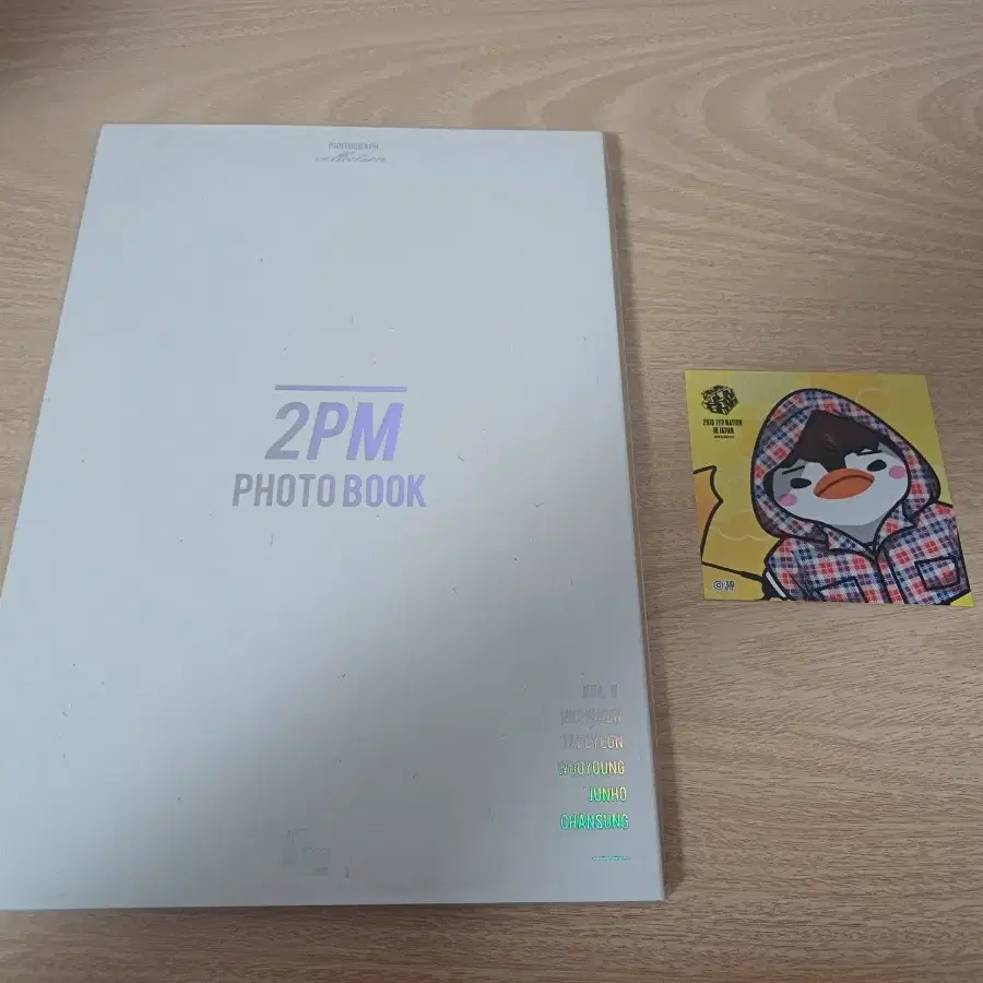 2pm 준호 JYP NATION 2016 미니포토북