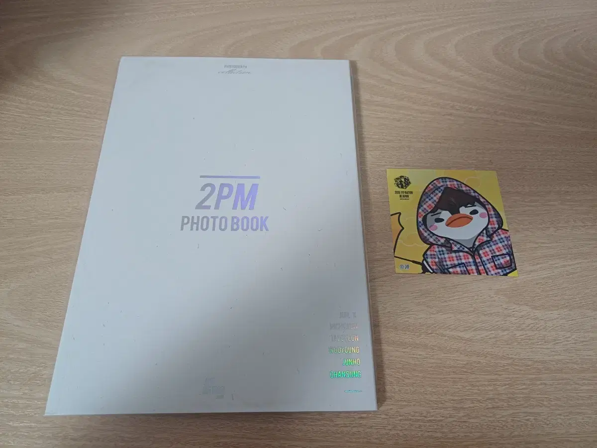 2pm 준호 JYP NATION 2016 미니포토북