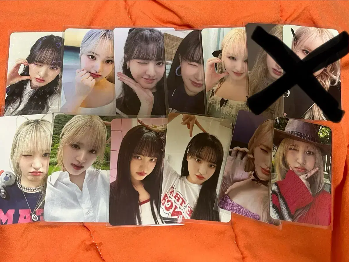 ive liz photocard sell yujin wonyoung gaeul lay leeseo