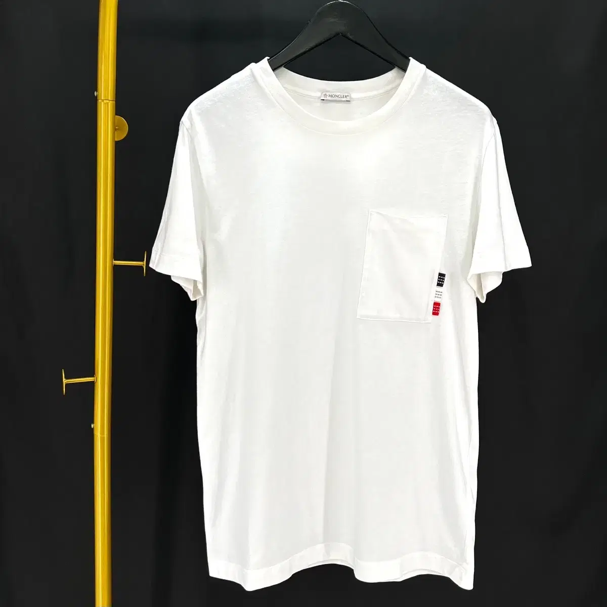 [size XL] Moncler Pocket Short Sleeve T-Shirt White