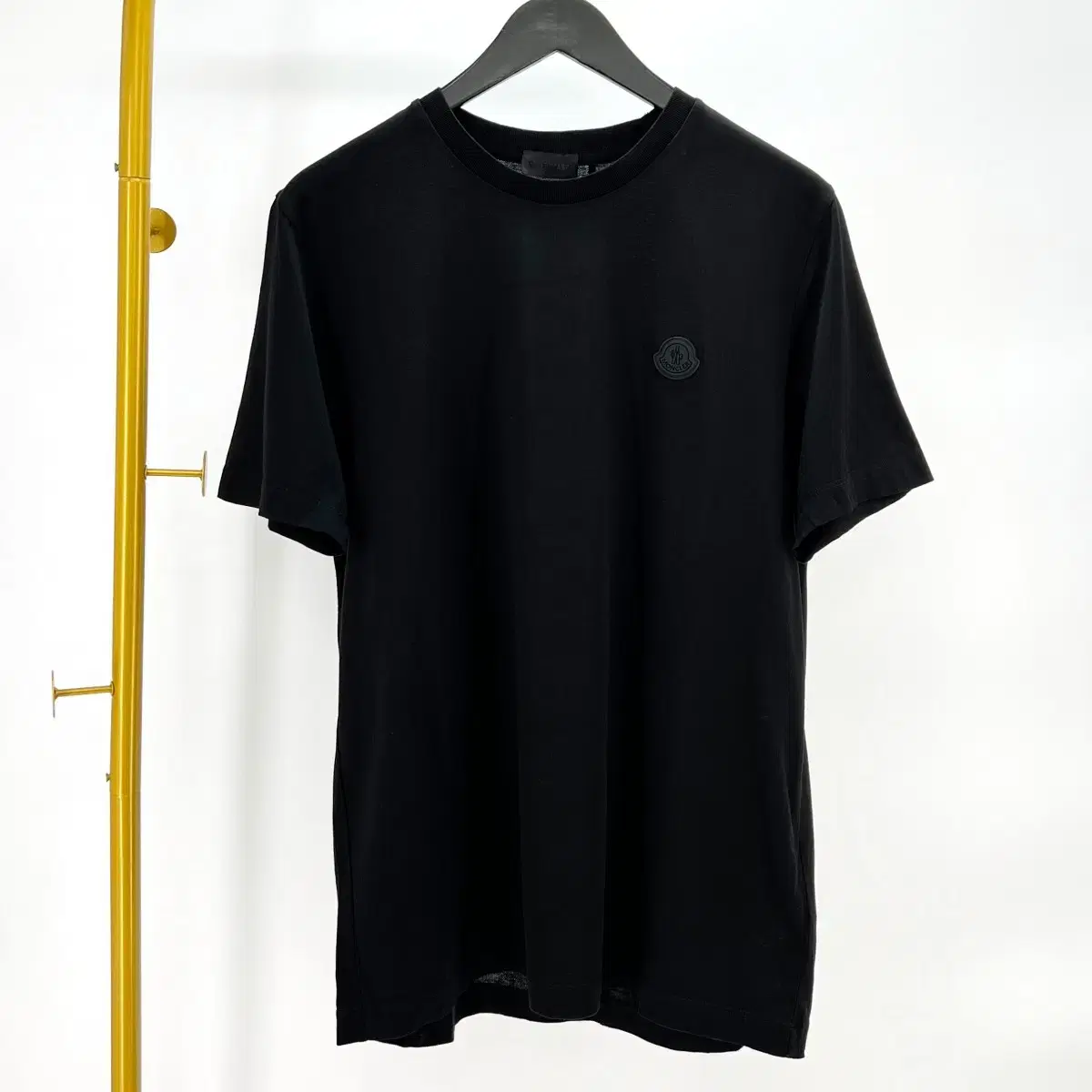 [size L] Moncler Black Logo Short Sleeve T-shirt