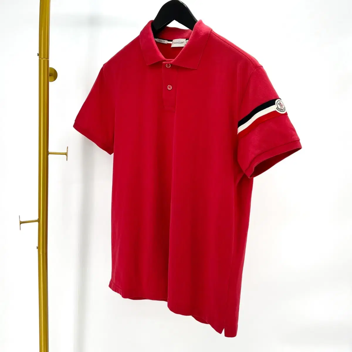 [XL] Moncler Short-sleeved Karati T-shirt Red