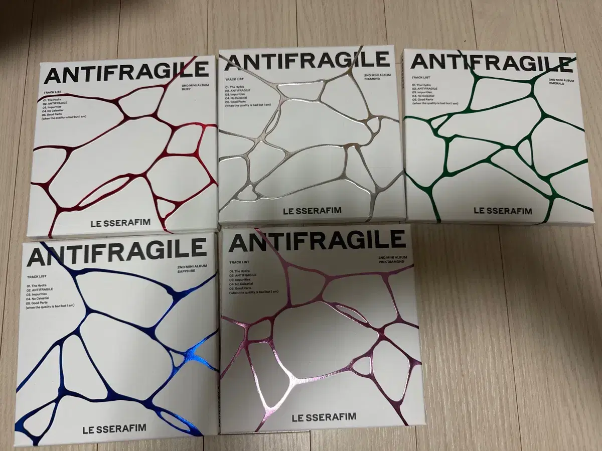 르세라핌 antifragile 앨범+포카 일괄 양도