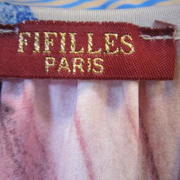 프랑스 FIFILLES Paris 컬러풀 빅사이즈 티셔츠 n105