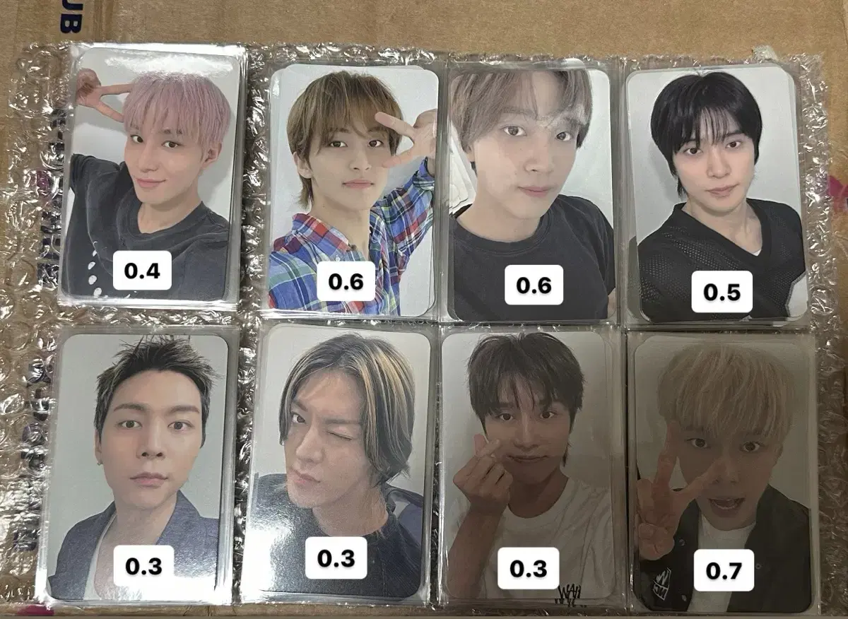 엔시티127 nct 127 삐그덕 올엠디 영통팬싸 unreleased photocard wts