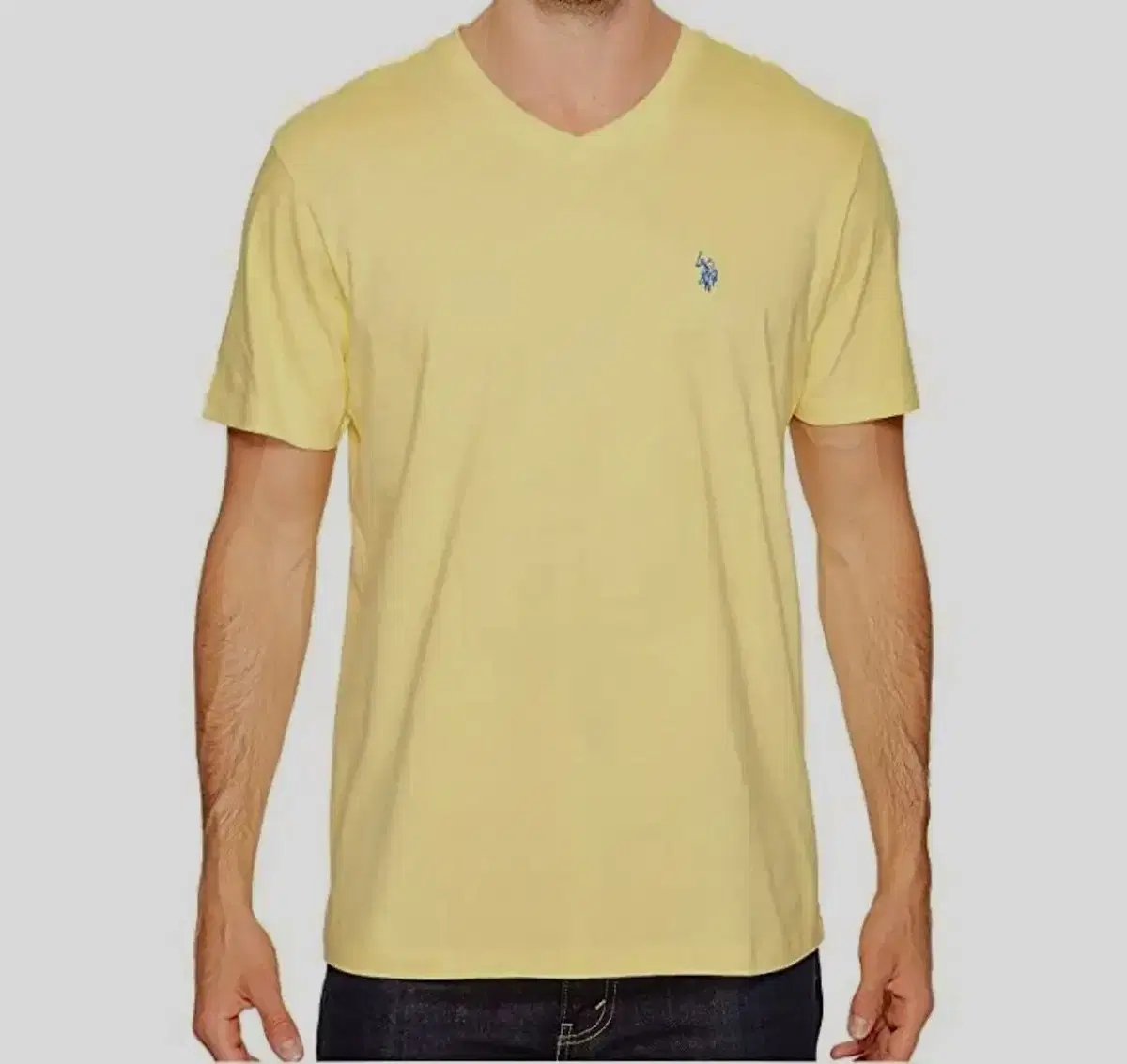 Polo Yel V-neck T-shirt Men's S (Women's M)