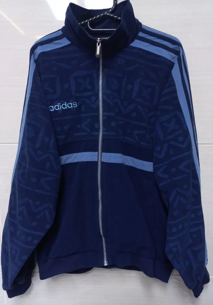 Adidas Rare Velvet Sky Blue Track Top Jersey Zip Up 105/XL