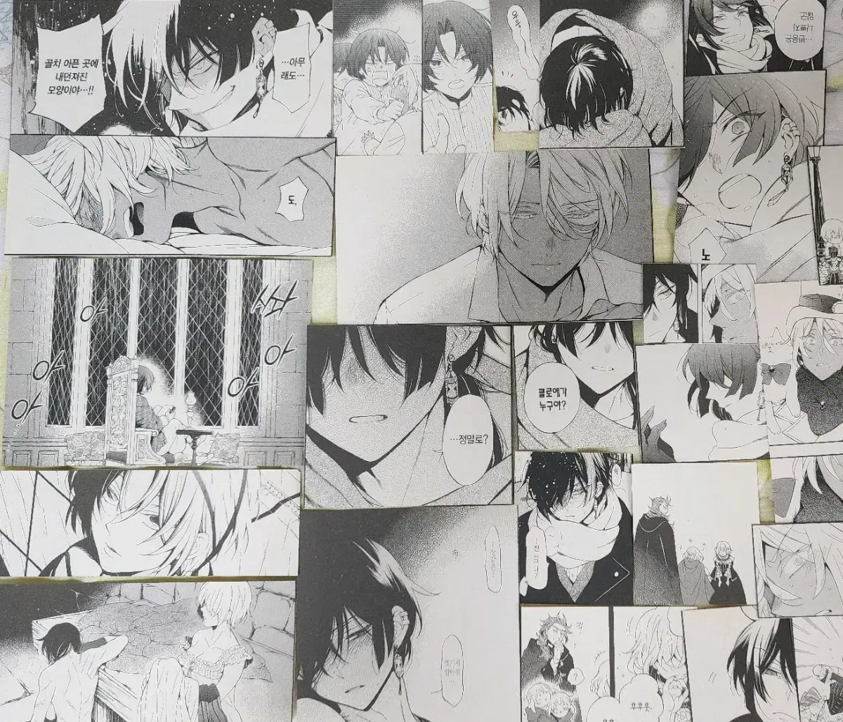 Vanitas' Handwritten Comic Book Black & White Cutscene Takku Scrap Merchandise