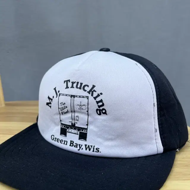 Mj trucking vintage trucker cap