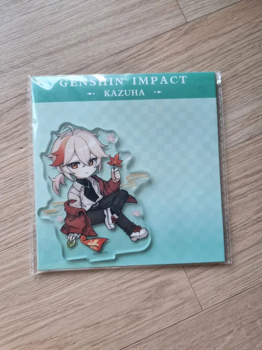 (unsealed)Kazuha acrylic stand Genshin Impact Cafe Official Goods