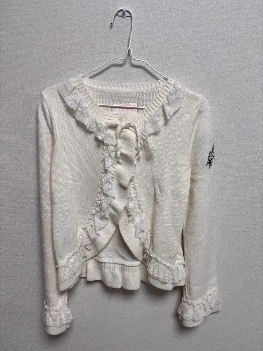 H.NAOTO FRILL Bolero Cardigan