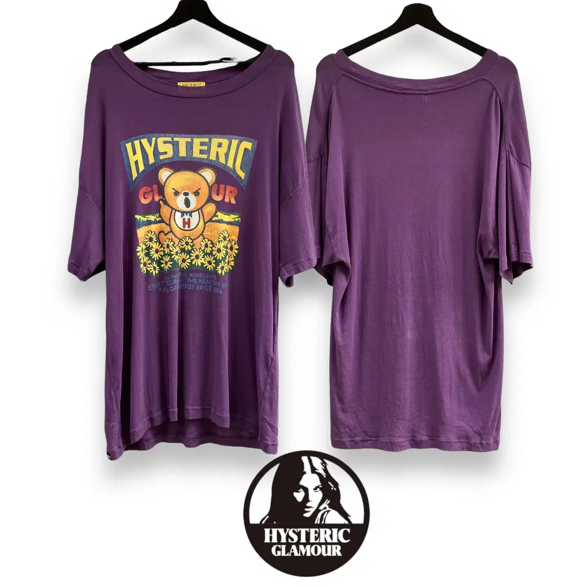 Hysteric Glamour Bear Printed Vahn Tee