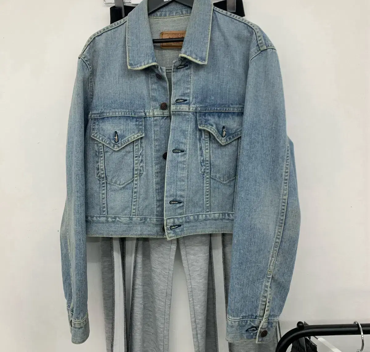 Goodbye Levi's Custom Cropped Jacket Young Cheong