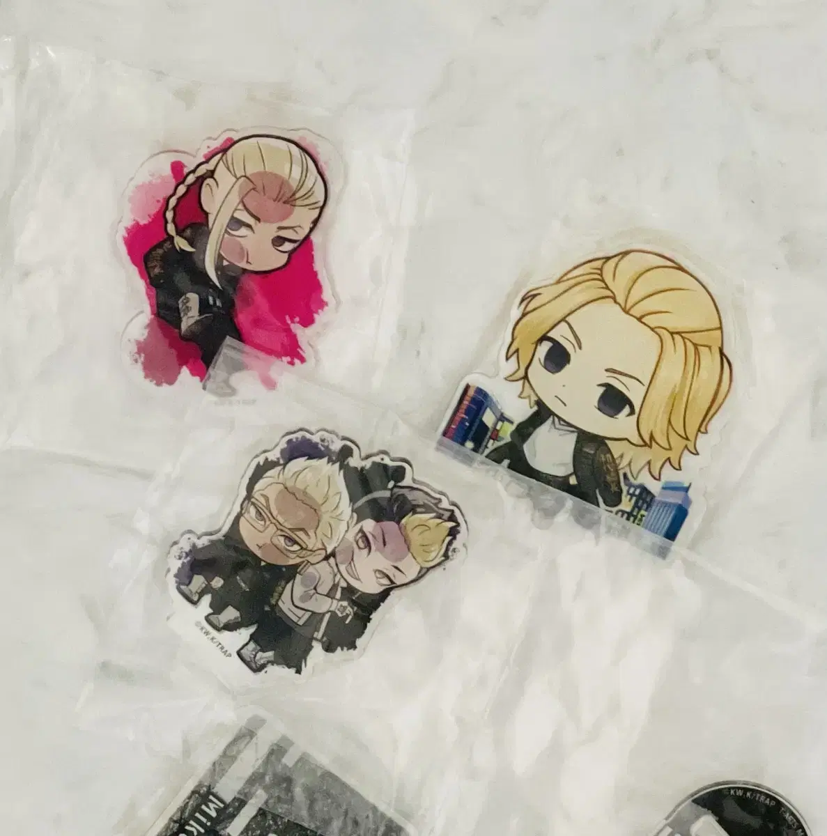 Toriben acrylic Stand Gacha (Mikey, Draken, Hanma & Kisaki)