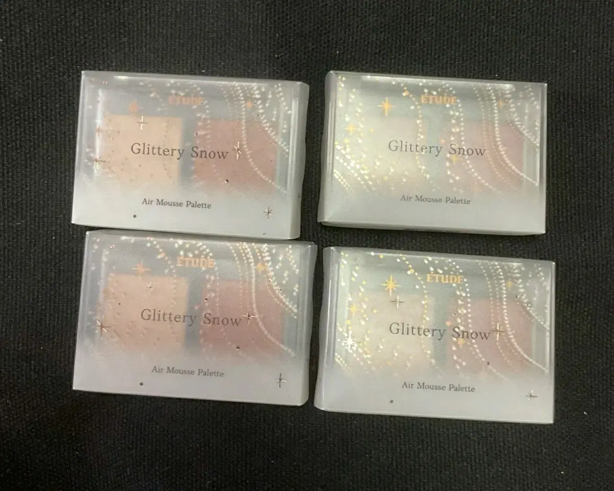 Etude Glitterlessnow Air Mousse Palette Warm Frozen