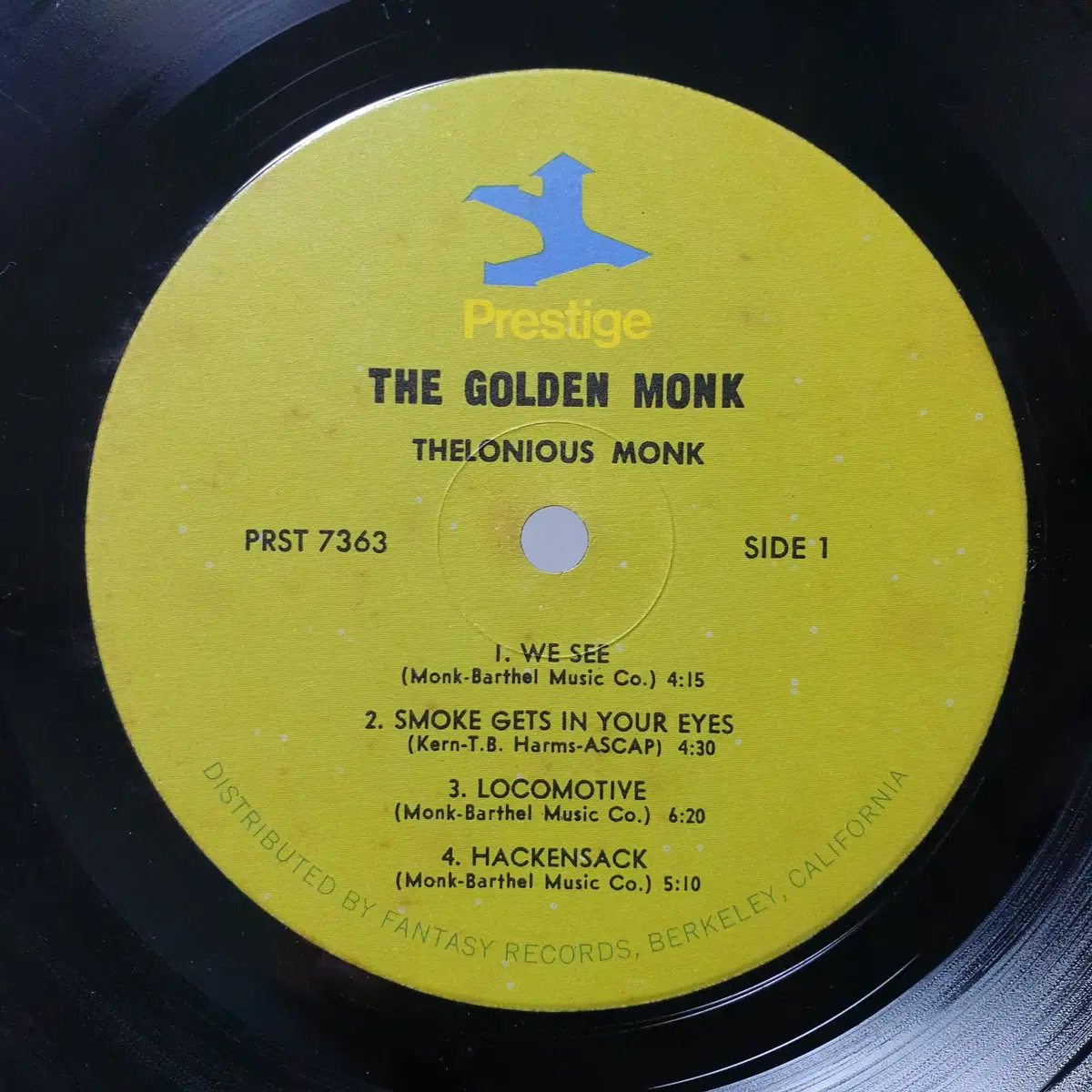 [중고LP] 델로니어스 몽크 The Golden Monk