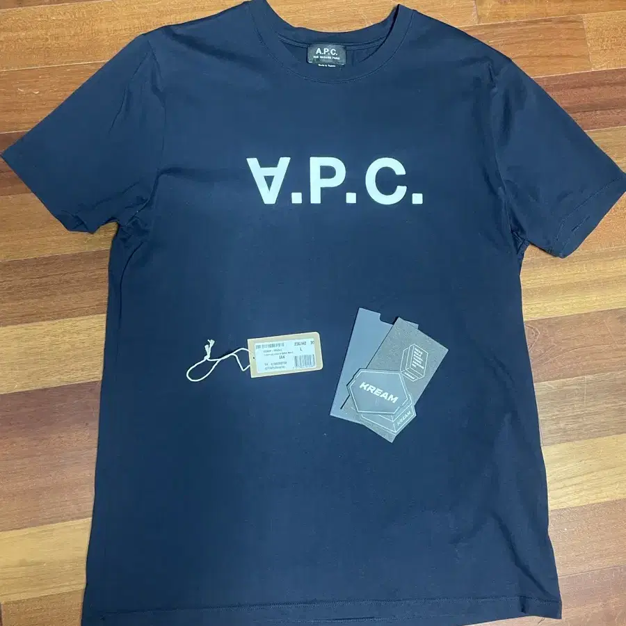 APC VPC 티셔츠 다크네이비 L사이즈