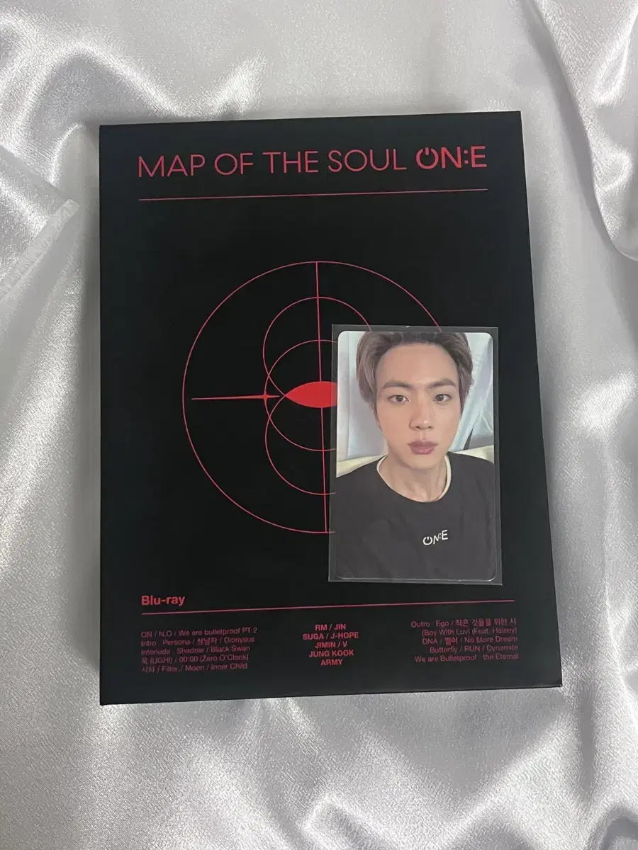 Bangtan BTS Map of the Soul blu-ray Seokjin Photocard