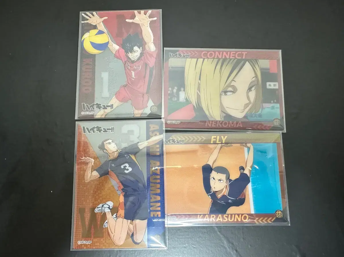 Haikyuu Tsuuden Clear Card Kuroo Kenma asahi Tanaka Bulk