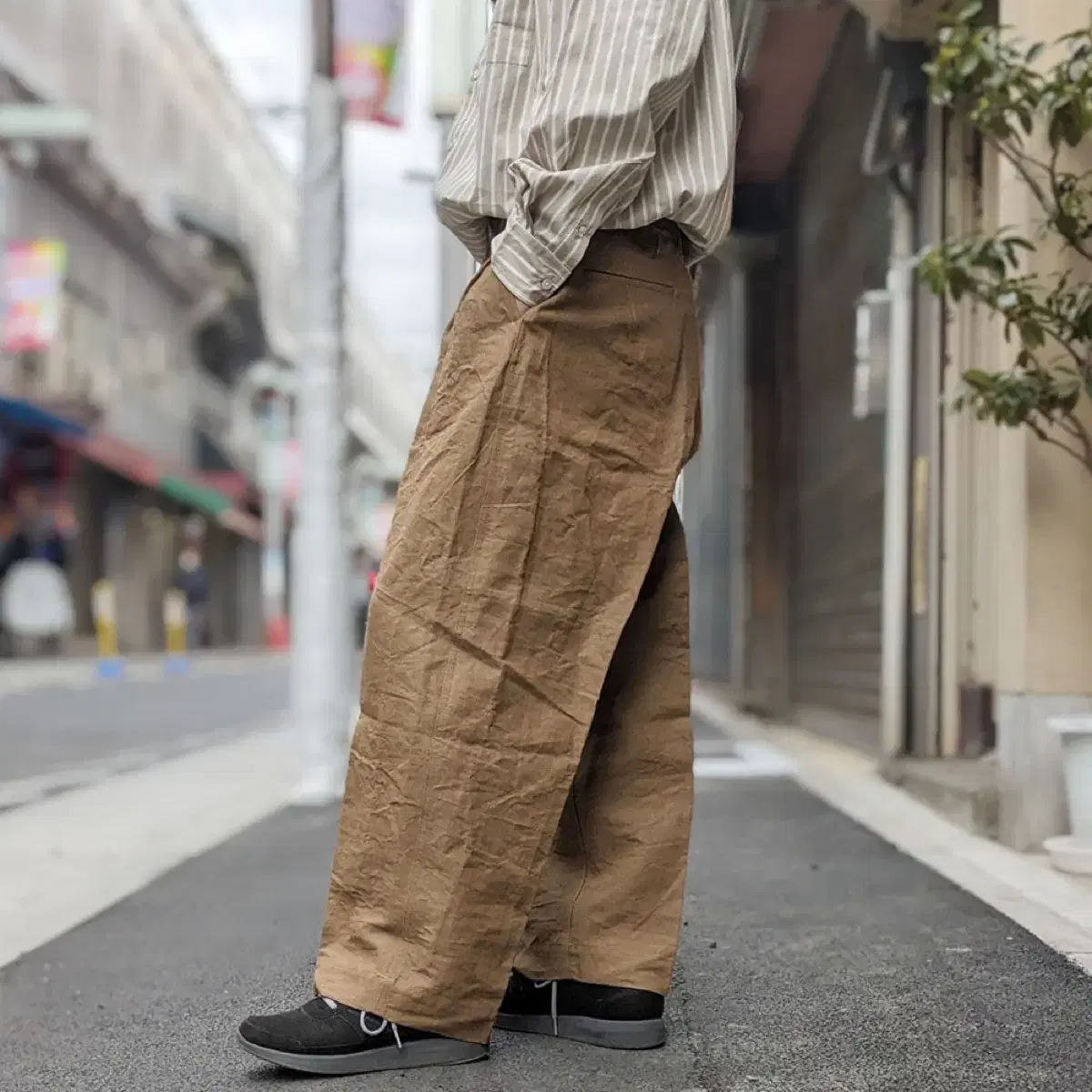 하버색(Haversack) Old Canvas Wide Pants