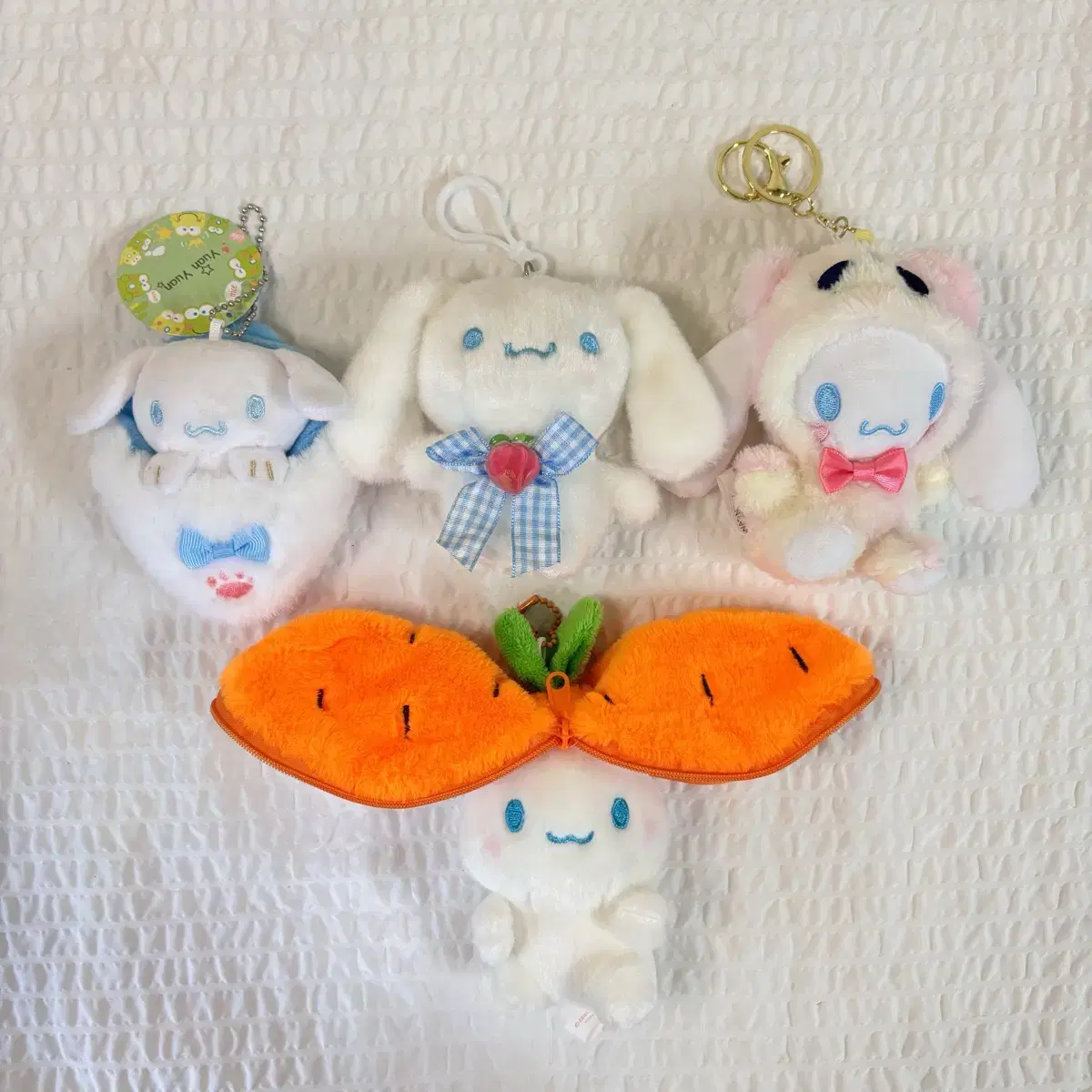 New) Sanrio Cinnamoroll doll keyring Bag ring bag keyring attachment doll