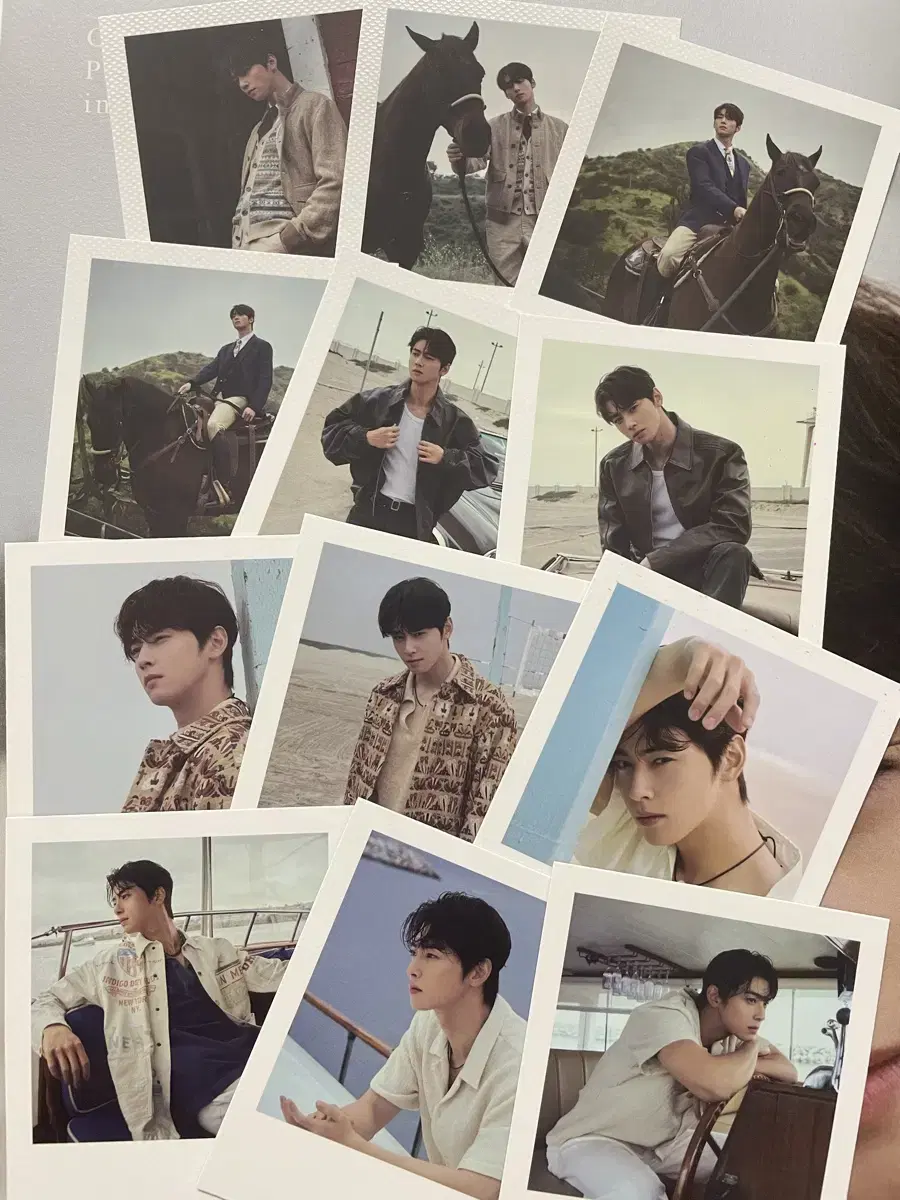 Cha Eunwoo LA Photobook polaroid Calendar versionB Bulk transfer