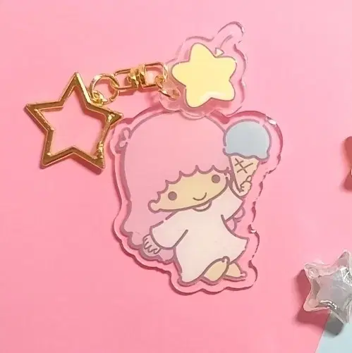 San Rio Kiki lara Gacha Capsule Keyring